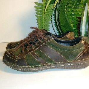 Born Melissa Brown leather lace up Oxfords W42112